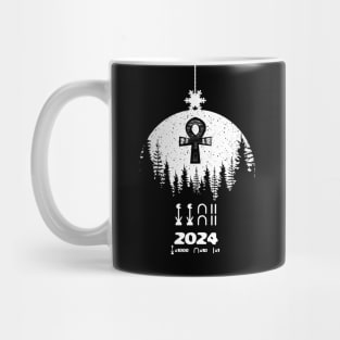 Ancient Egyptian Christmas New Year 2024 Mug